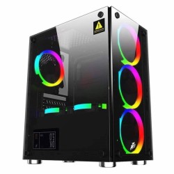 Vỏ Case máy tính CASE 1STPLAYER FIRE BASE X2 (2 mặt kính cường lực, chưa Fan)