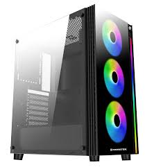 Vỏ CASE XIGMATEK POSEIDON EN42265 (2 mặt kính CL, LED RGB STRIP)