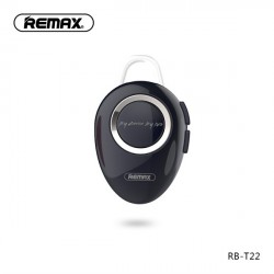 Tai nghe điện thoại/nghe nhạc không dây Bluetooth REMAX RB-T22 HIFI Sound màu đen (1 nút đơn)