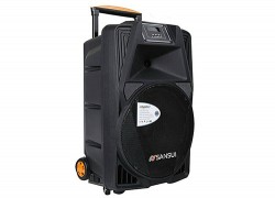 Loa kéo di động SANSUI SS2-12 màu đen + Tặng kèm 1 Micro không dây