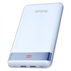 Pin sạc dự phòng YOOBAO 20000mAh P2000L BLUE/PINK(2 input, 2 output, LCD)