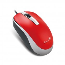 Chuột máy tính có dây Genius DX110 Optical 1000DPI Red