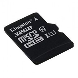 Thẻ nhớ MicroSDHC 32GB KINGSTON (SDCS/32GBSP) 80MB/s