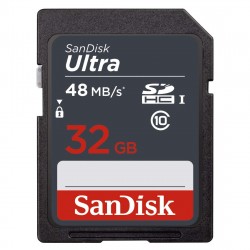 Thẻ nhớ SD 32GB SANDISK Ultra C10 48MB/s (SDSDUNB-032G-GN3IN)