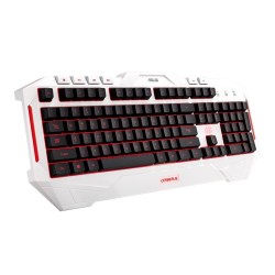 Bàn Phím Cơ Gaming Asus Cerberrus Arctic - Màu Trắng