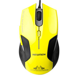 Chuột Có Dây Gaming Newmen G7 Plus - Màu Vàng