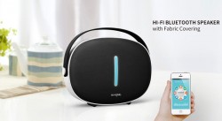 Loa không dây/Speaker Bluetooth W-KING T8 HIFI BLACK (30W/2000mAh/AUX/USB)