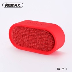 Loa Bluetooth REMAX RB-M11 Màu đỏ, mặt vải thời trang