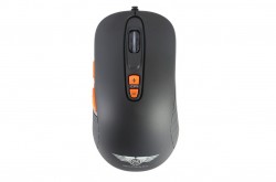Chuột Có Dây Gaming Newmen GX1-Plus 4000DPI LED Hô Hấp - Màu Đen