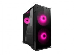 Vỏ Case Máy Tính ATX SAMA CRYSTAL (3 mặt kính CL, 2 fan 20 RGB trước+1 fan 120 sau)