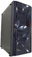 CASE ATX SAMA ORION (No Fan/2 mặt meca, lắp được 6 fan 12cm)