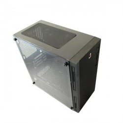 VO CASE JETEK G9618 (1 mặt kính CL hông, No Fan, lắp được 5 fan 12cm)