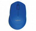 Chuột máy tính không dây Logitech M331 màu xanh