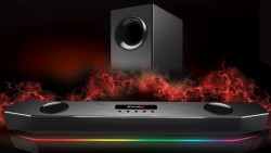 Loa thanh Soundbar CREATIVE SOUND BLASTER X KATANA 7.1 (Có Led RGB nháy theo nhạc)