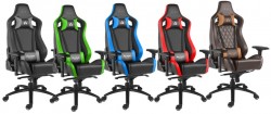 GHẾ ALPHA GAMER POLARIS OFFICE SERIES BLACK/GREEN ( xoay, chỉnh độ cao)
