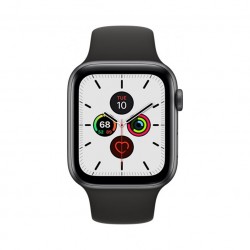 APPLE WATCH SERIES 5 40MM GPS - MWV82 (Viền nhôm màu xám, dây cao su đen)