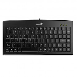 Bàn Phím Genius Luxemate 100 Mini Black (USB, Có dây)