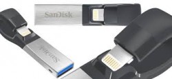 ổ cứng di động 128Gb IXPAND IX30N USB 3.0 SANDISK (cổng lightning)