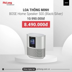 Loa thông minh không dây BOSE HOME 500, màu bạc, chính hãng