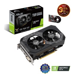 VGA CARD ASUS TUF-GTX1660-O6G-GAMING 6GB/GDR5/OC/192BIT/2FAN