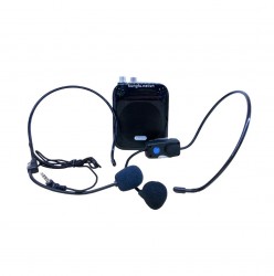 Máy trợ giảng không dây KUNGFU KF-045S (gồm 1 loa + 1 Micro đeo đầu không dây + 1 Micro đeo đầu có dây)