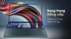 LAPTOP ASUS ZENBOOK DUO UX481FL - BM048T (Core i5-10210U/Ram 8GB/SSD 512GB/Màn hình 14inch FHD/VGA 2GB/WIN 10)