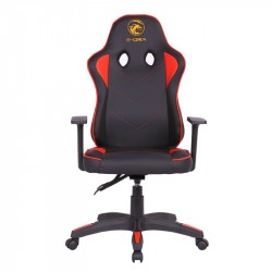 Ghế Gaming E-DRA CITIZEN EGC200 Black Red (chân xoay + ngã 180 độ + đệm lưng + đệm cổ)