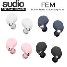 Tai nghe true wireless Sudio Fem (màu đen, màu xanh, màu hồng, màu trắng)