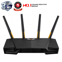 ASUS TUF GAMING AX3000 (Gaming Router) Wifi AX3000 2 băng tần, Wifi 6 (802.11ax), AiMesh WIFI Mesh, MU-MIMO, AiProtection, USB 3.1