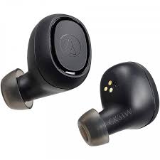 Tai nghe không dây True Wireless Audio-Techncia ATH-CK3TW màu đen, có hộp sạc