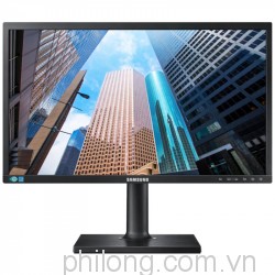 Màn hình 27" SAMSUNG LS27E45KBHV for Bussiness, màn hình cho văn phòng chuyên nghiệp, tấm nền IPS, 65Hz, chân đế linh động xoay ngang/dọc, bảo vệ mắt