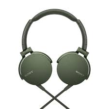 Tai Nghe Chụp Tai Sony ExtraBass MDR-XB550AP màu xanh rêu