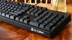 BÁN PHÍM CƠ E-DRA EK3104 BLACK RGB BLUE SW (104Key/Blue SW/Led RGB)