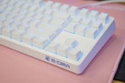 Bàn Phím Cơ ngắn E-DRA EK387 ICE WHITE BLUE SW (87key/BlueSW/led Blue)