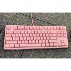 Bàn Phím Cơ ngắn E-DRA EK387 PINK BROWN SW (87key/BrownSW/led White)