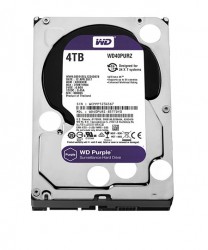 HDD 3.5 WD 4TB PURPLE AV SATA 6Gb/s 64MB CACHE 7200RPM (WD40PURZ)