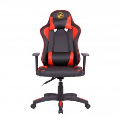 Ghế Game E-DRA MARS EGC202 BLACK RED (Chân Xoay/Đệm Lưng/Cổ)