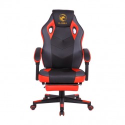 Ghế Gaming E-DRA JUPITER EGC201 BLACK RED (Chân xoay/có gác chân)