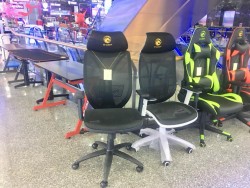 Ghế Game E-DRA VENUS EGC212 BLACK (xoay/lưới toàn bộ thoáng khí/đệm cổ)
