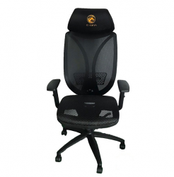 Ghế Game E-DRA VENUS EGC212 BLACK (xoay/lưới toàn bộ thoáng khí/đệm cổ)