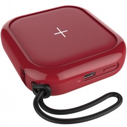 Pin sạc dự phòng không dây Mipow Cube X 10000mAH RED SPX01W-T-R( PD18W)