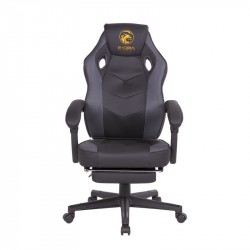 Ghế Gaming E-DRA JUPITER EGC201 BLACK FULL (Chân xoay/có gác chân)