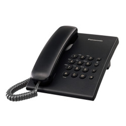 ĐIỆN THOẠI BÀN CỐ ĐỊNH PANASONIC KX-TS500 MÀU ĐEN