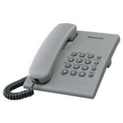 ĐIỆN THOẠI BÀN CỐ ĐỊNH PANASONIC KX-TS500 MÀU XÁM