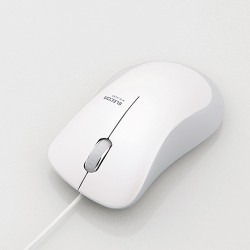 MOUSE ELECOM M-BL24UBSWH BLUE LED USB 1000DPI (Màu Trắng)