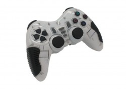 TAY CẦM CHƠI GAME KHÔNG DÂY N1-W320 USB MÀU TRẮNG (Đơn/Rung)