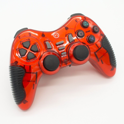 TAY CẦM CHƠI GAME KHÔNG DÂY N1-W320 USB MÀU ĐỎ (Đơn/Rung)