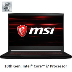 Laptop MSI GF63 Thin-10SCSR-077VN (Core i7-10750H/Ram 8GB/512GB SSD/GTX 1650Ti 4GB/15.6" FHD/Win 10))