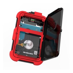 SSD/HDD Box - Hộp đựng ổ cứng 2.5" SSD/HDD - 2769U3 - RD (Sata 3.0/ chống sốc/ chống nuớc/màu đỏ))