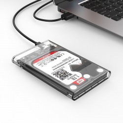 SSD/HDD Box - Hộp đựng ổ cứng 2.5" SSD/HDD- ORICO 2139C3-G2-C (Sata 3.1/Type C/Trong suốt)